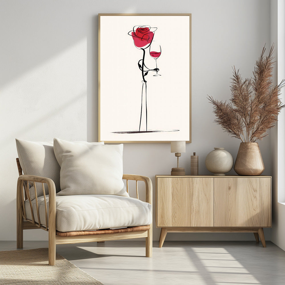 Wine Rose - plakatstore