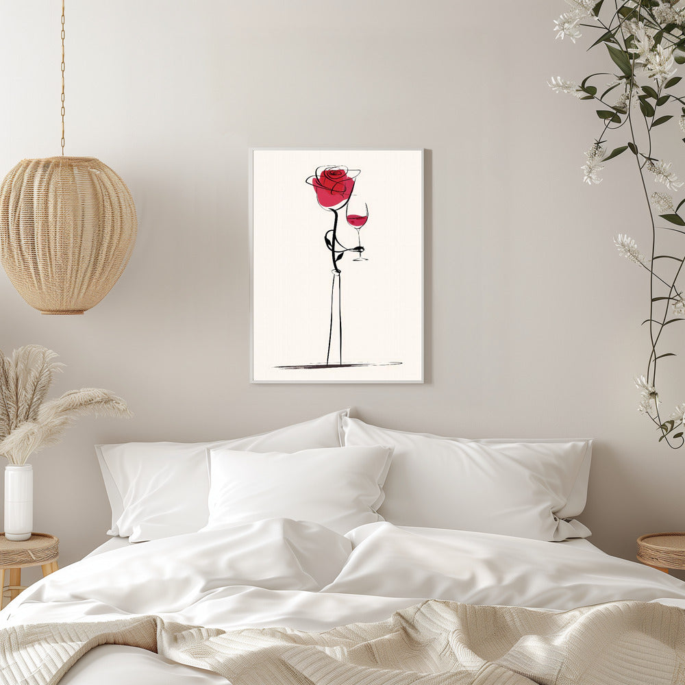 Wine Rose - plakatstore