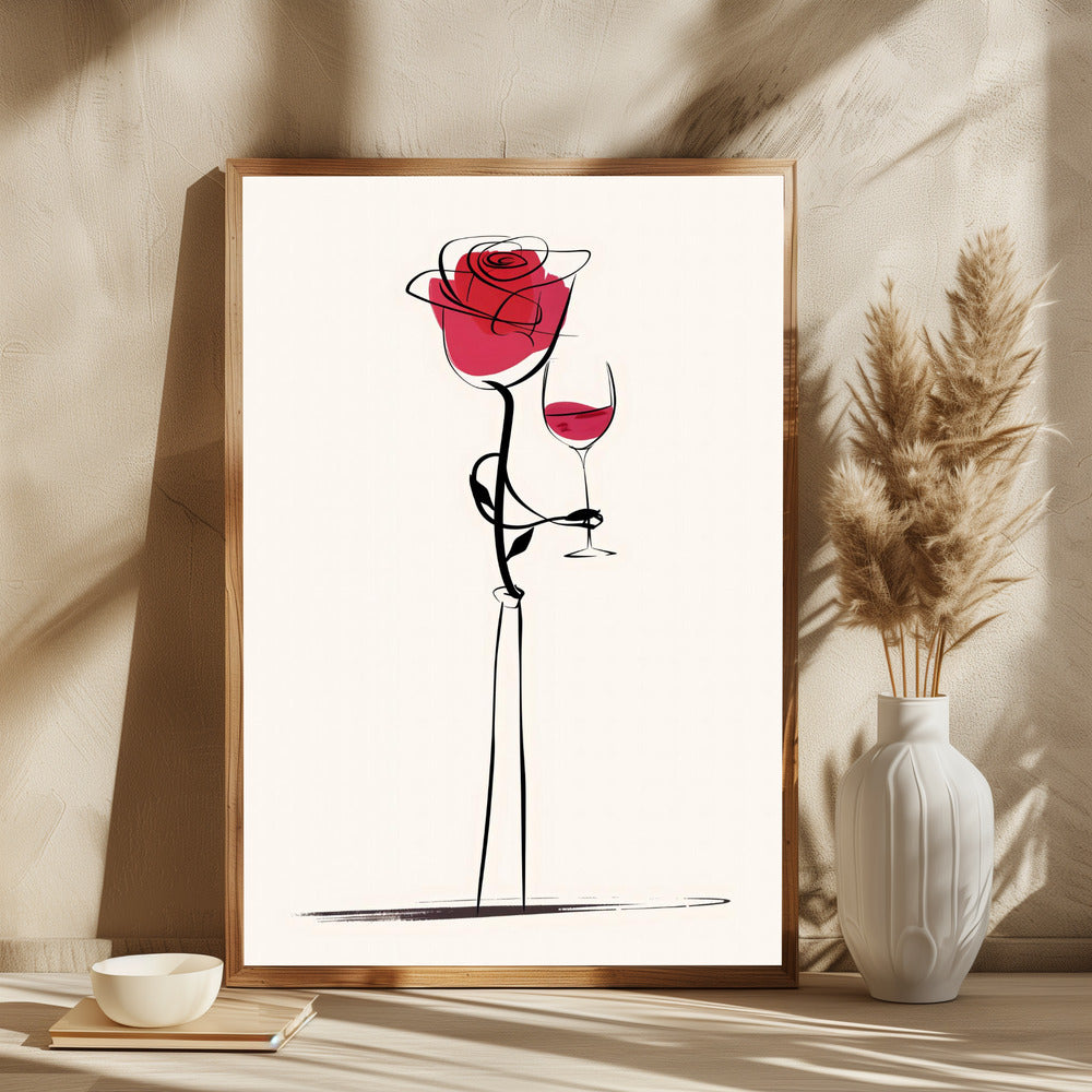 Wine Rose - plakatstore