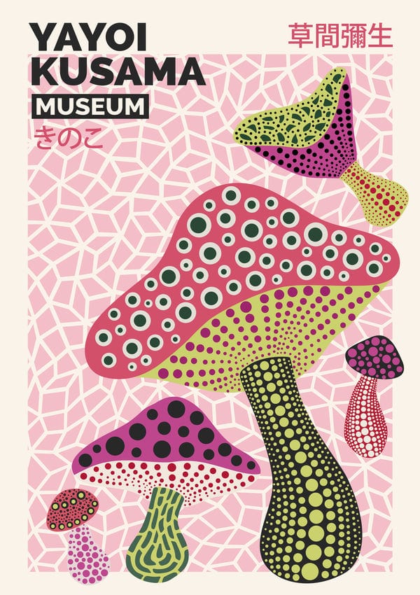 Yayoi Kusama - Infinity Mushrooms