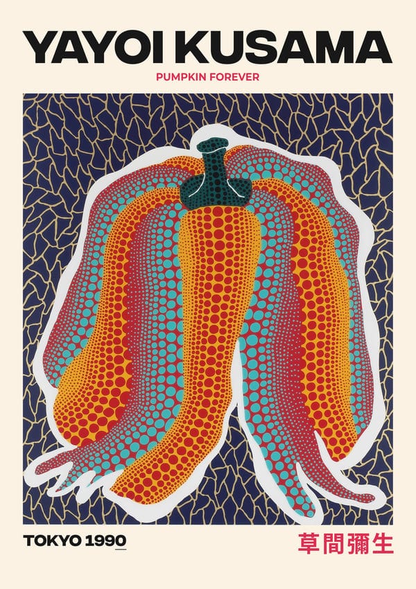 Yayoi Kusama - Open Pumpkin Light