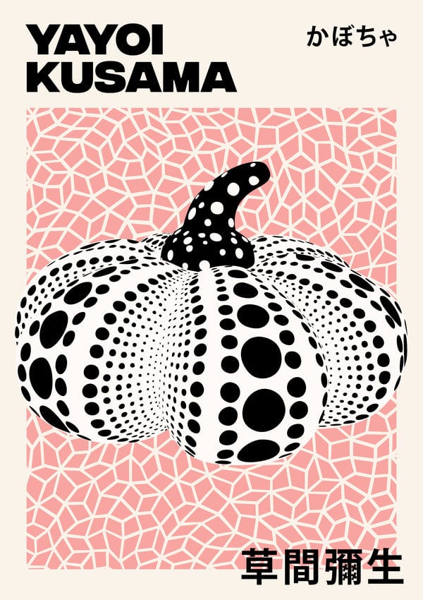 Yayoi Kusama - Pink Infinity Pumpkin