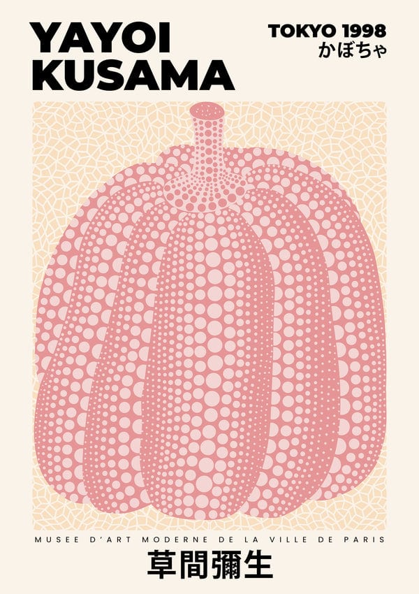 Yayoi Kusama - Pink Pumpkin