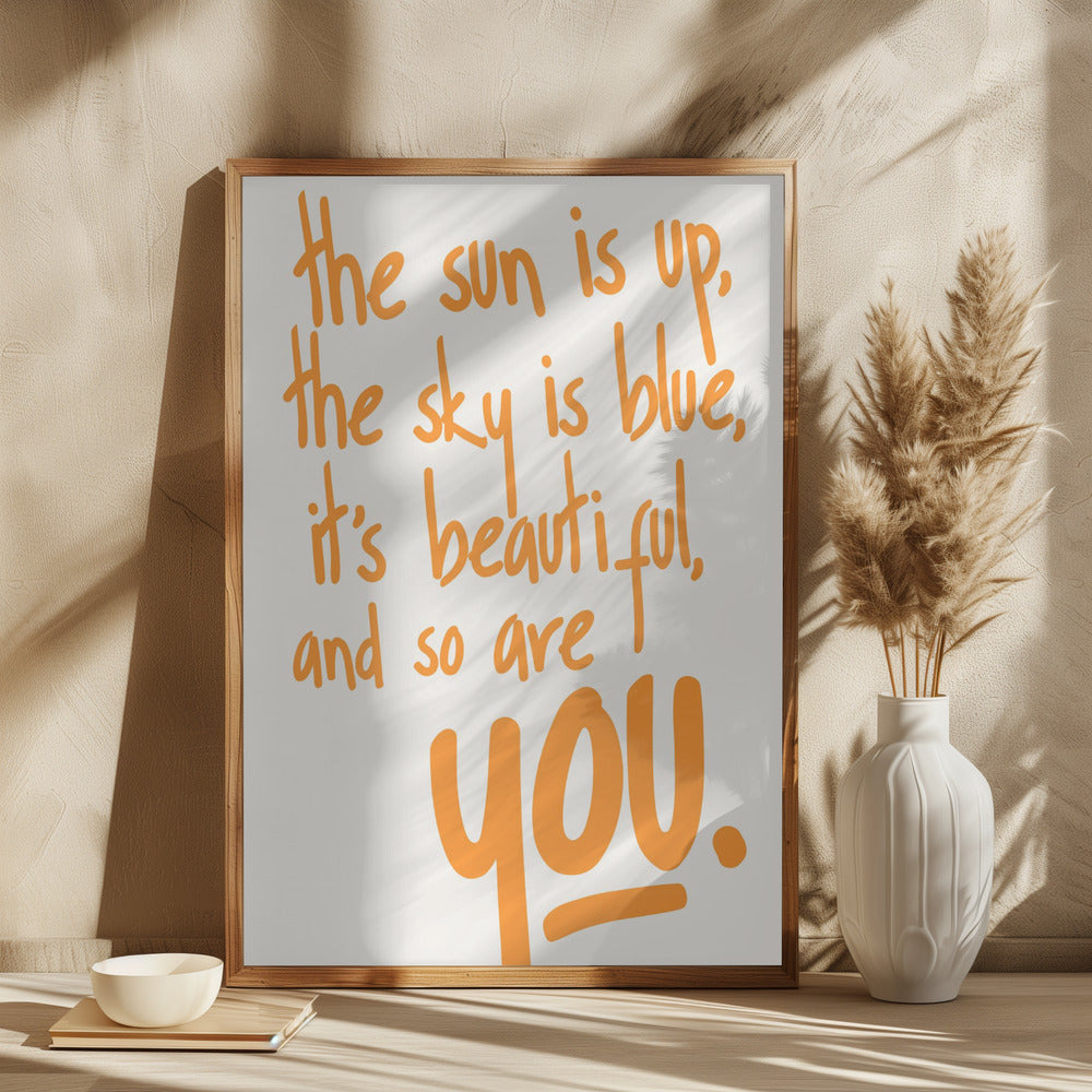 You Are Beautiful (vers.2) - plakatstore