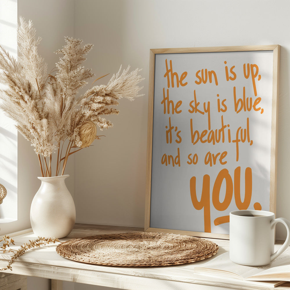 You Are Beautiful (vers.2) - plakatstore