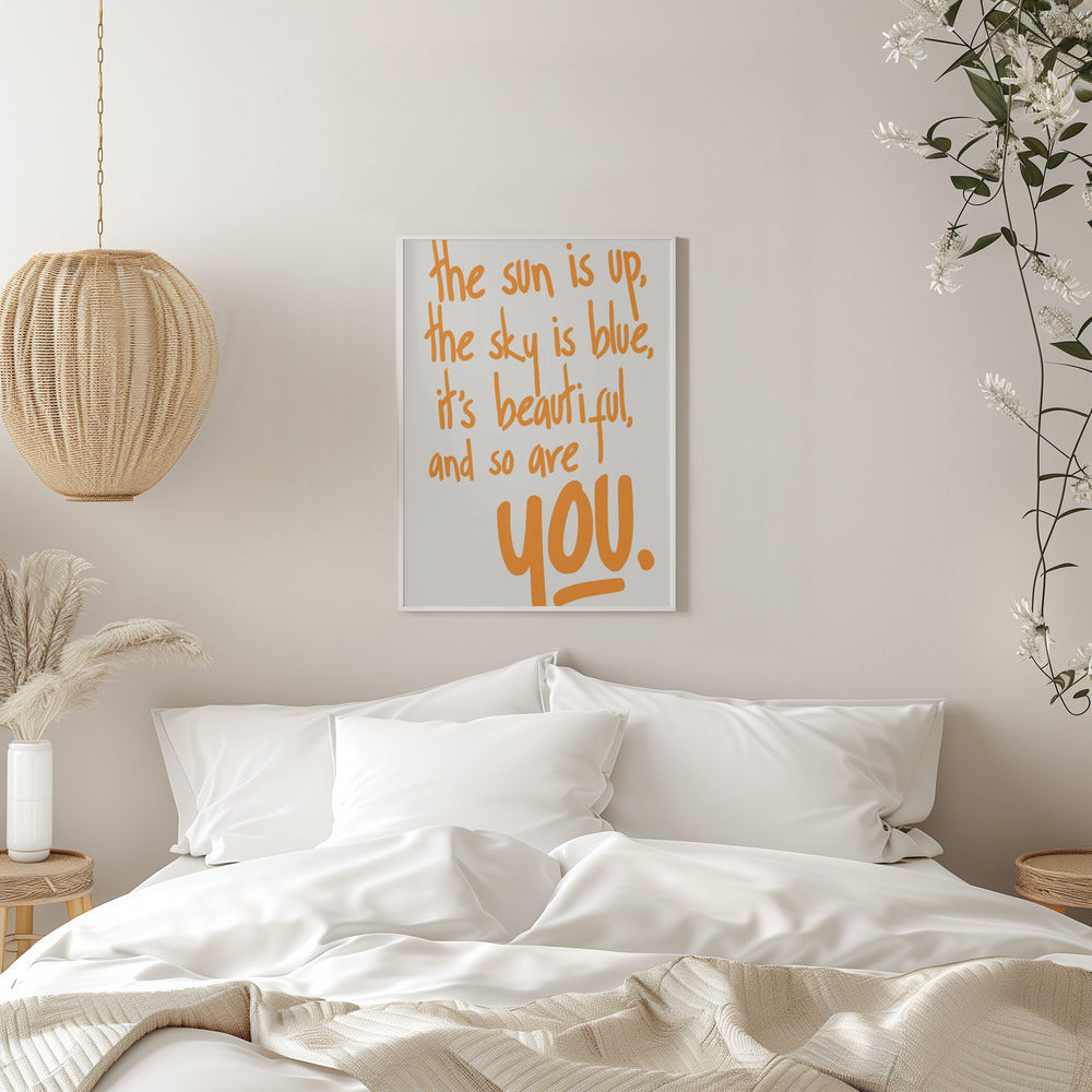 You Are Beautiful (vers.2) - plakatstore