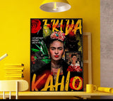 Frida Kahlo Pop Art Plakat