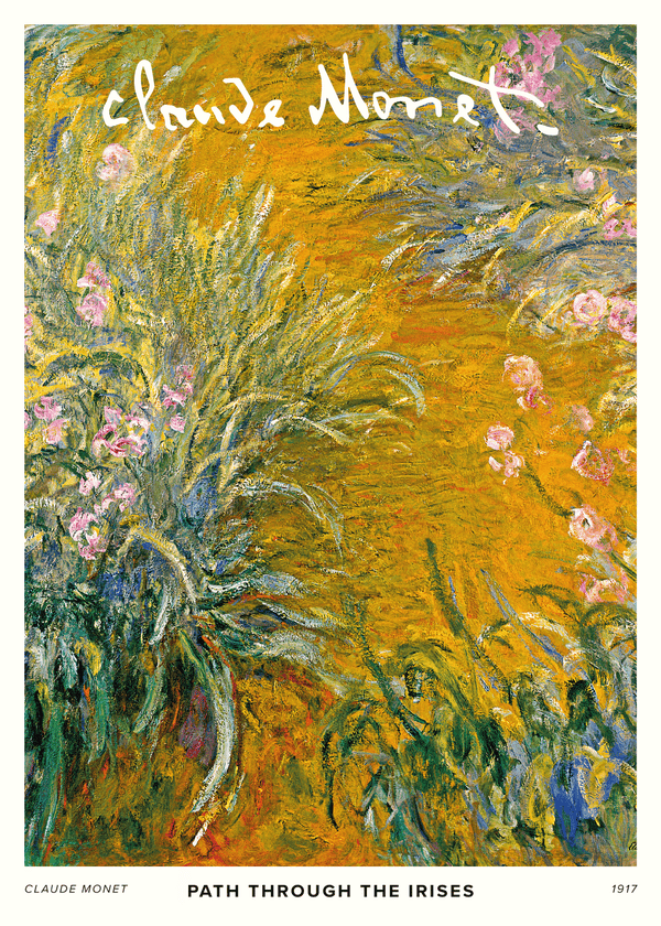 Claude Monet Plakat