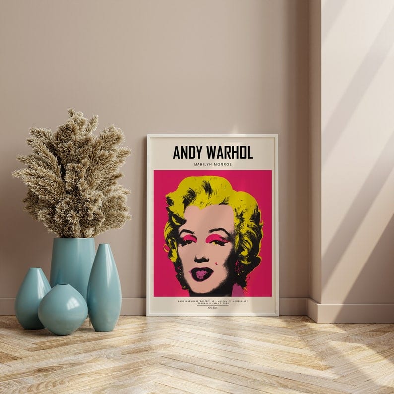 Andy Warhol Marilyn Monroe Plakat - plakatstore