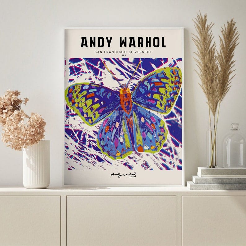 Andy Warhol Silverspot Plakat