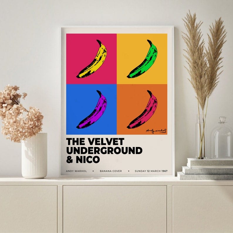 Andy Warhols The Velvet Underground Multi Plakat - plakatstore