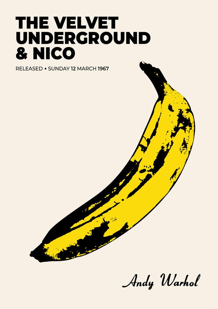 Andy Warhols The Velvet Underground Plakat - plakatstore