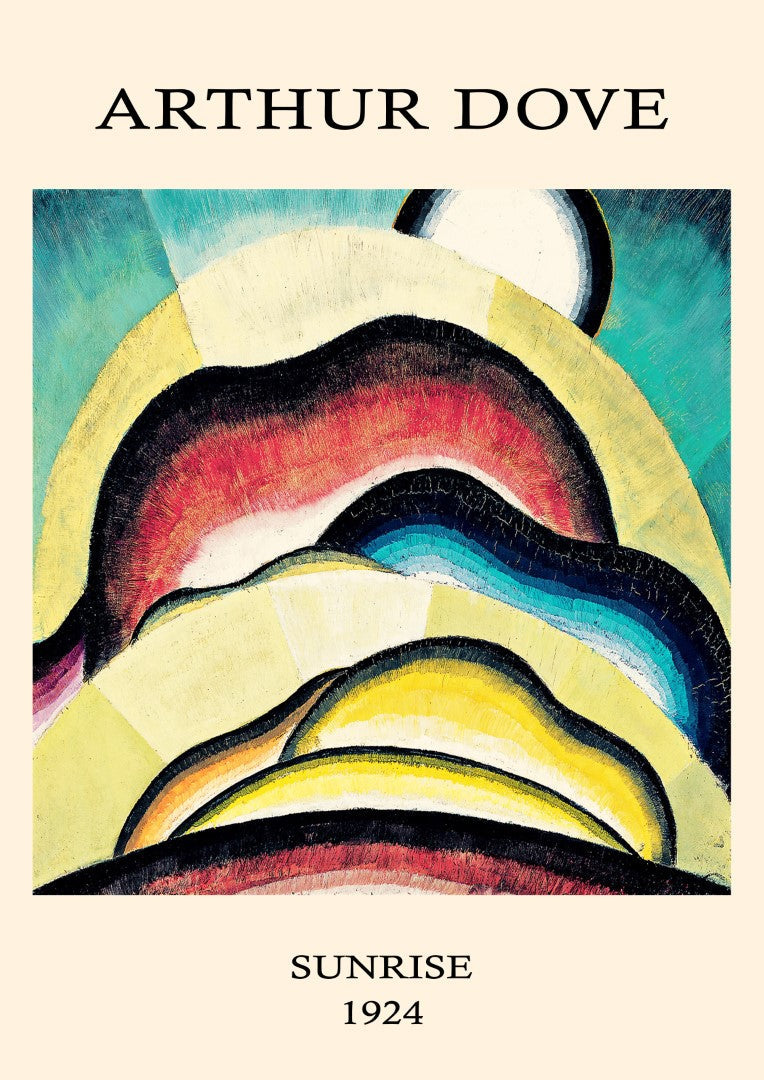 Arthur Dove Sunrise Plakat - plakatstore