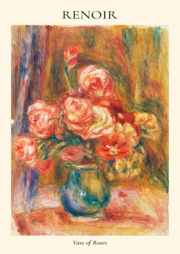 Auguste Renoir Roses Plakat