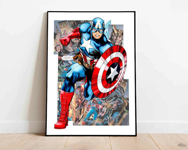 Captain America Plakat 2
