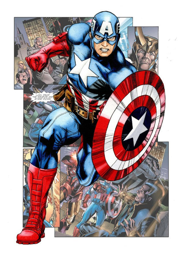 Captain America Plakat