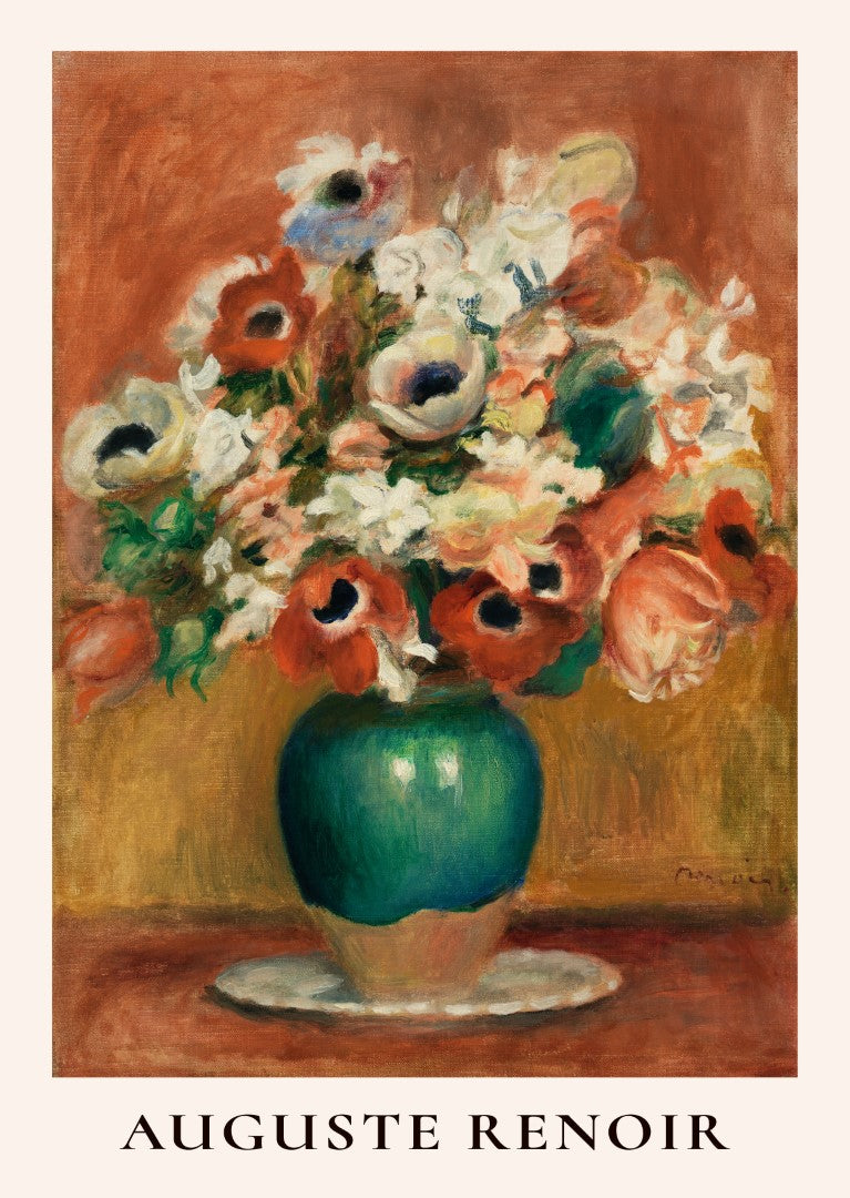 Auguste Renoir Flowers Plakat