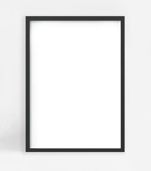 Ramme 40x50 (sort) - plakatstore