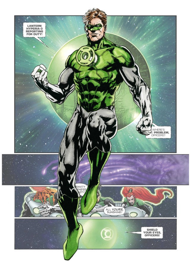 Green Lantern Plakat