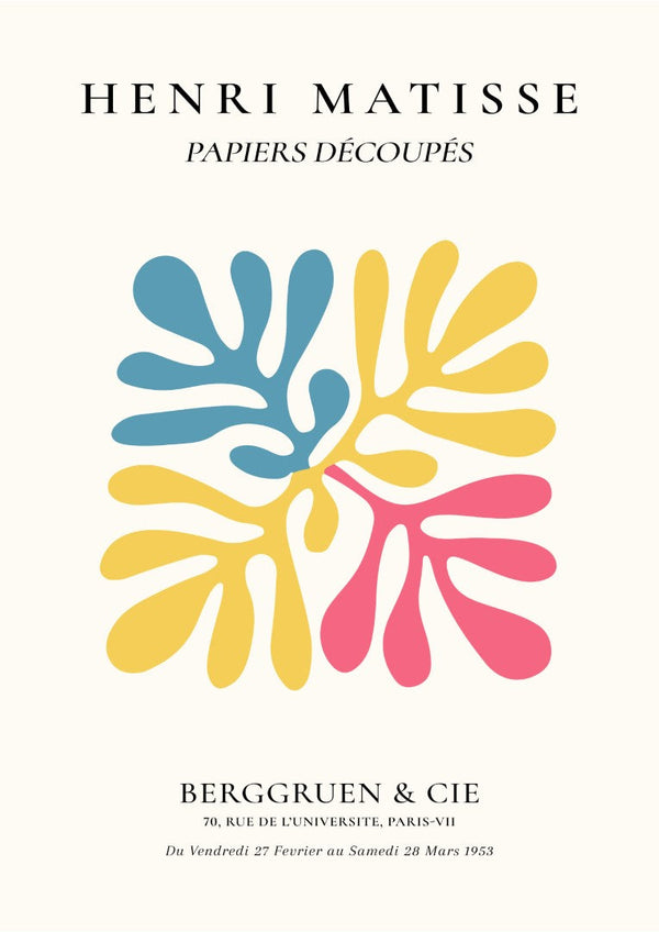 Matisse Papiers Decoupes 2 Plakat
