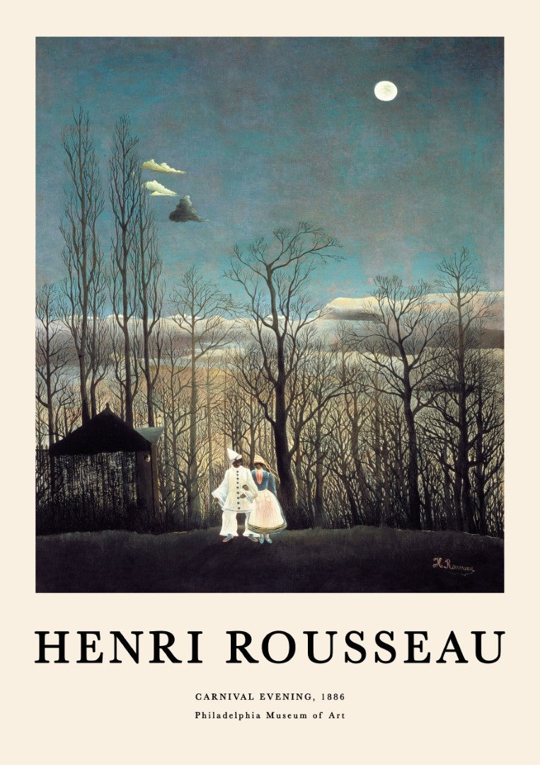 Henri Rousseau Carnival Evening Plakat
