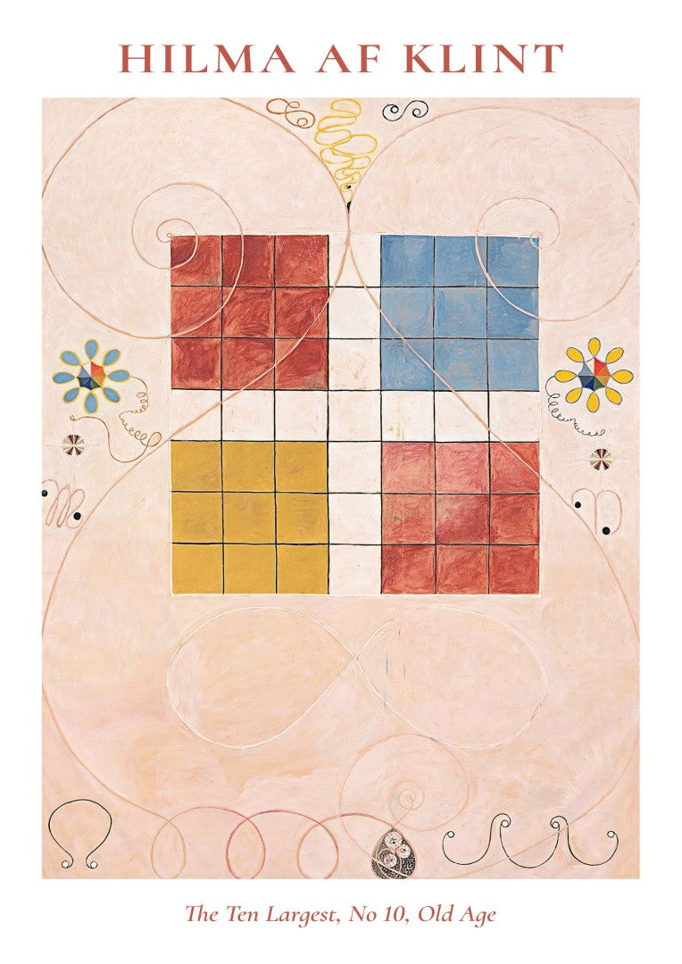 Hilma af Klint No 10 Old Age Plakat