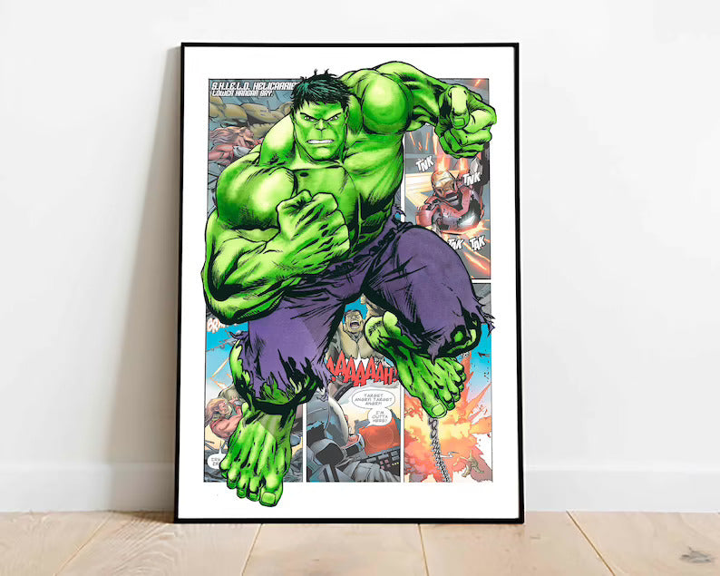 Bore sagtmodighed Sprede The Hulk Plakat – plakatstore.dk