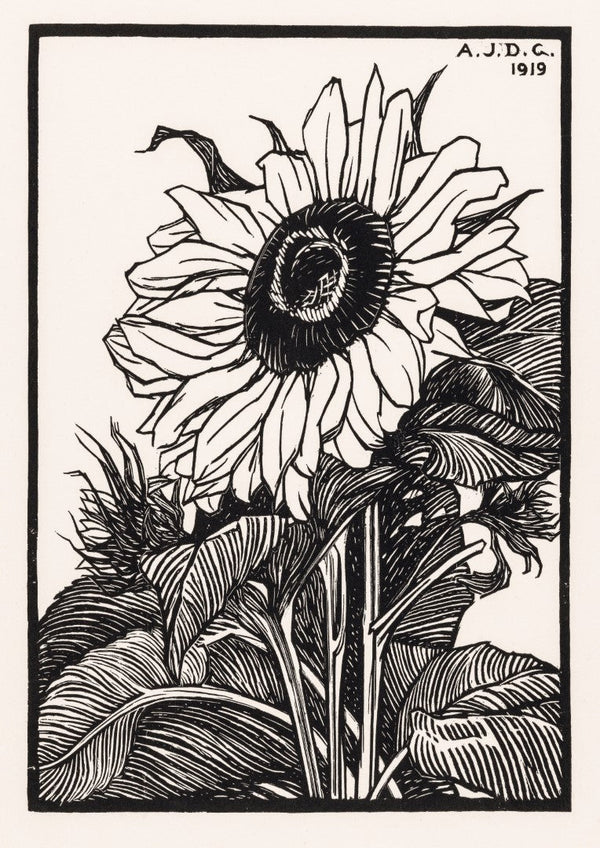 Julie de Graag Sunflower Plakat