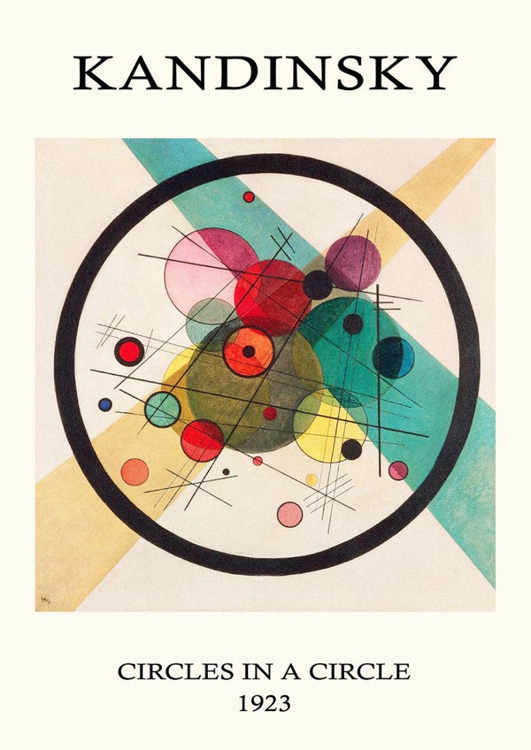 Kandinsky Circles In A Circle Plakat