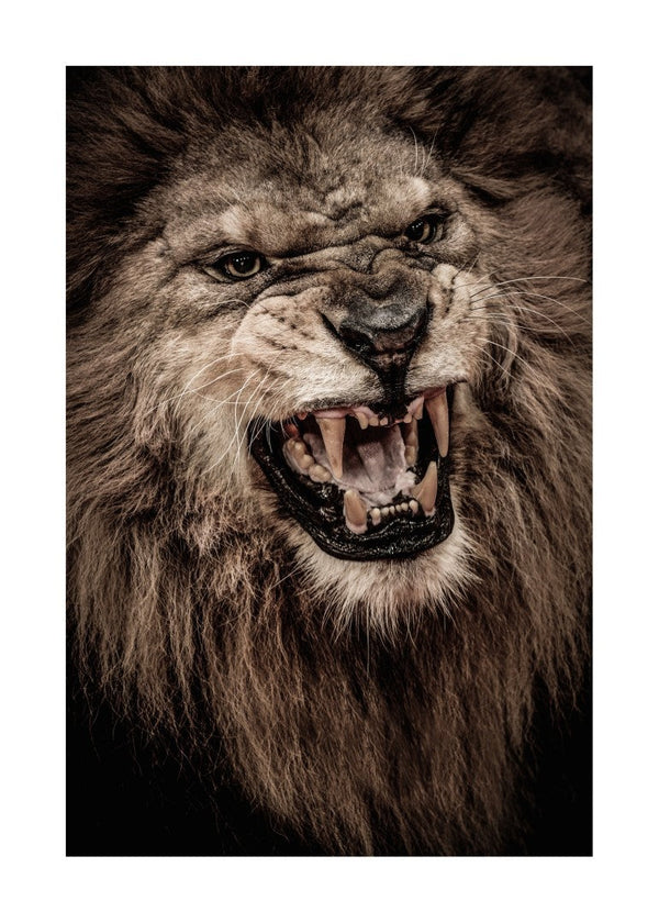 Løve Best Mode Plakat