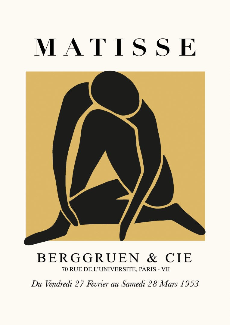 Matisse Woman Cutout plakat