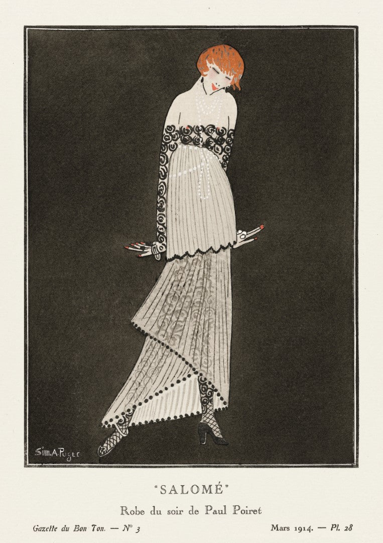 Paul Poiret Salome Plakat