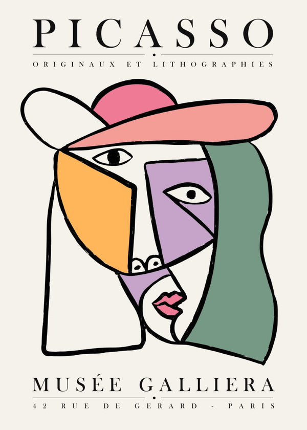 Picasso Faces Plakat