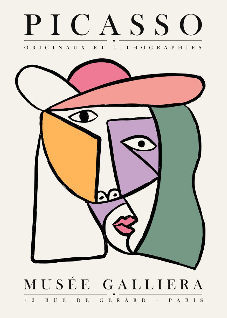 Picasso Faces Plakat