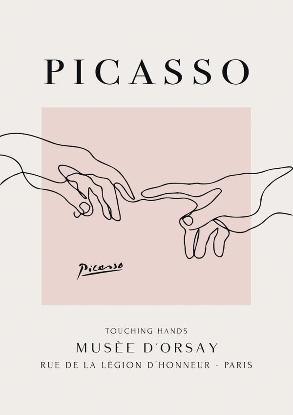 Picasso Hands Plakat