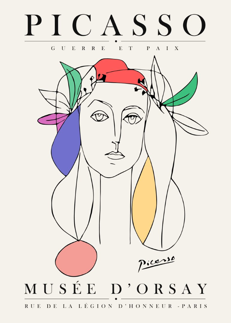 Picasso Lady Plakat