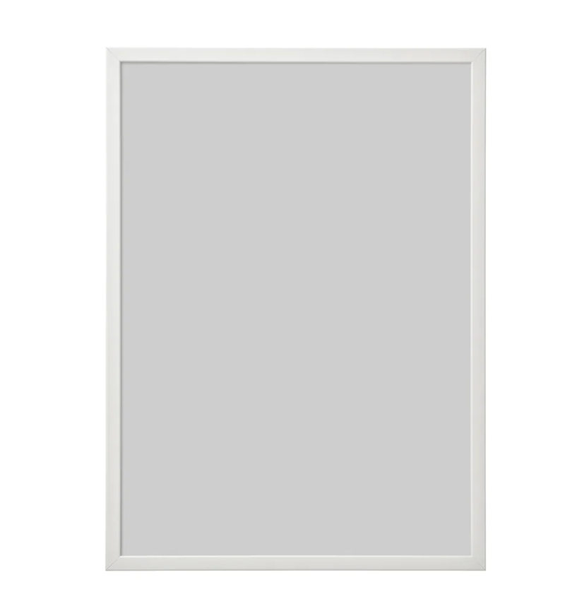 Ramme 40x50 cm (hvid) - plakatstore.dk