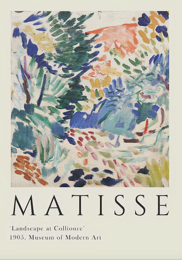 Matisse Landscape Vintage Plakat