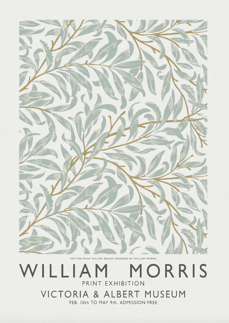 William Morris Vintage Plakat