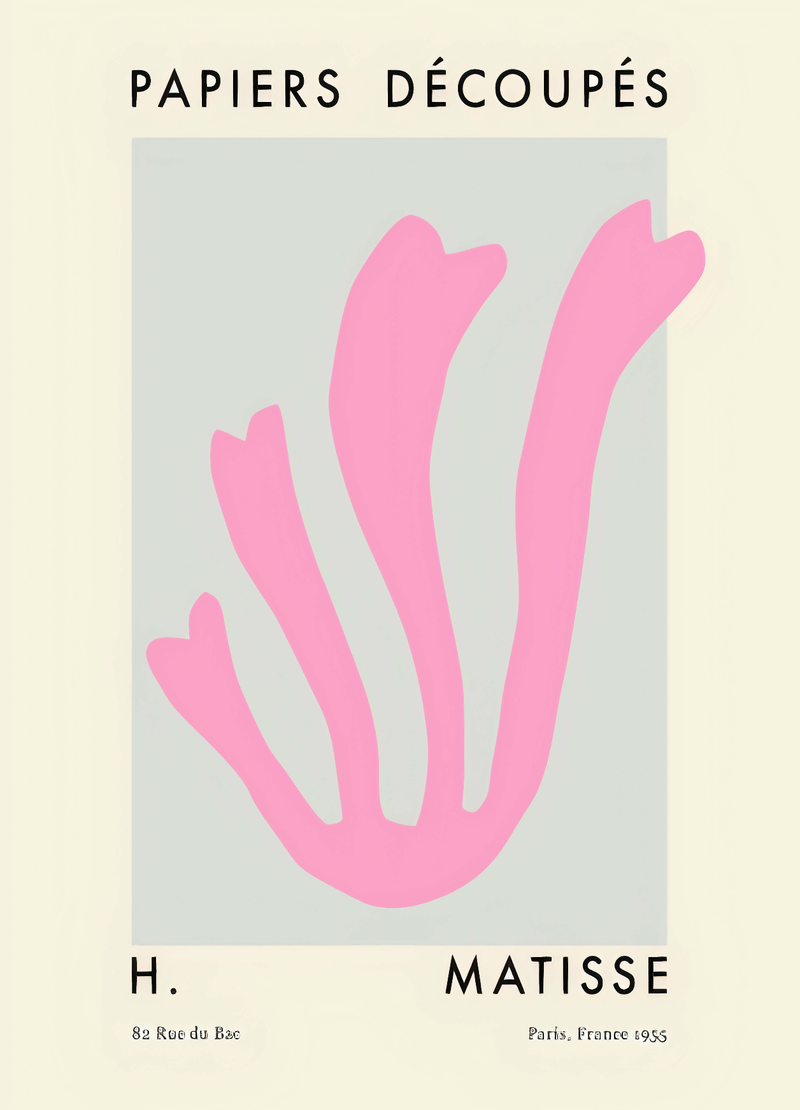 Matisse Decoupes Plakat