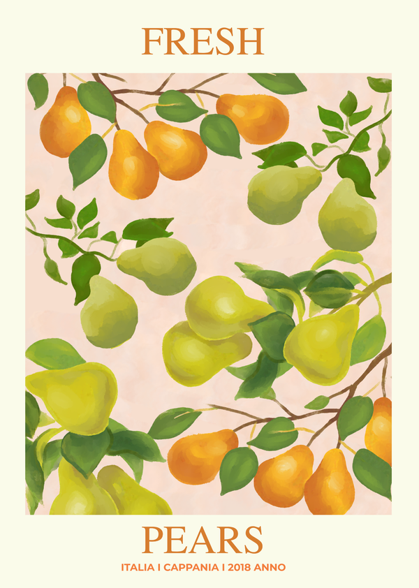 Fresh Pears Plakat