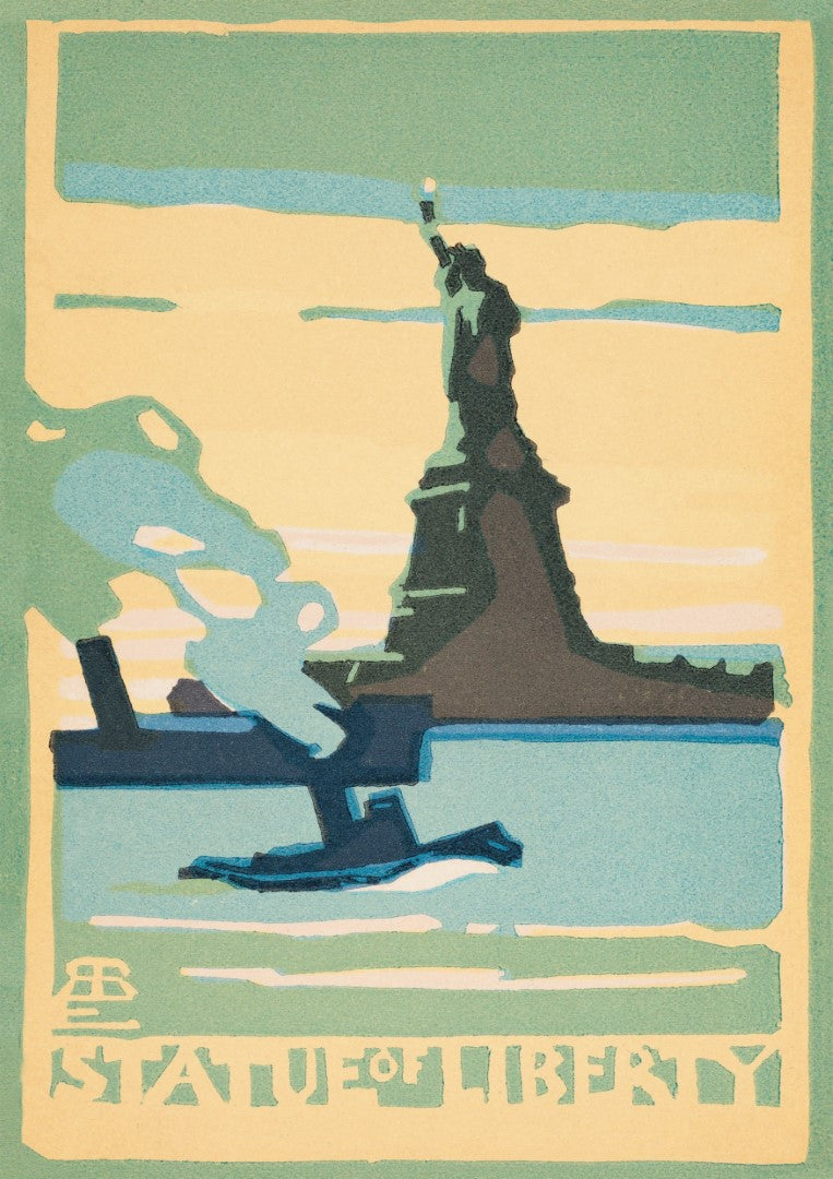 Statue of Liberty Vintage Plakat