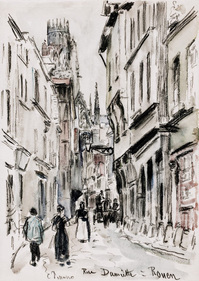 Vintage Street Sketch Plakat