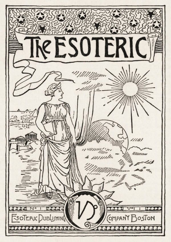 Vintage The Esotoric Plakat