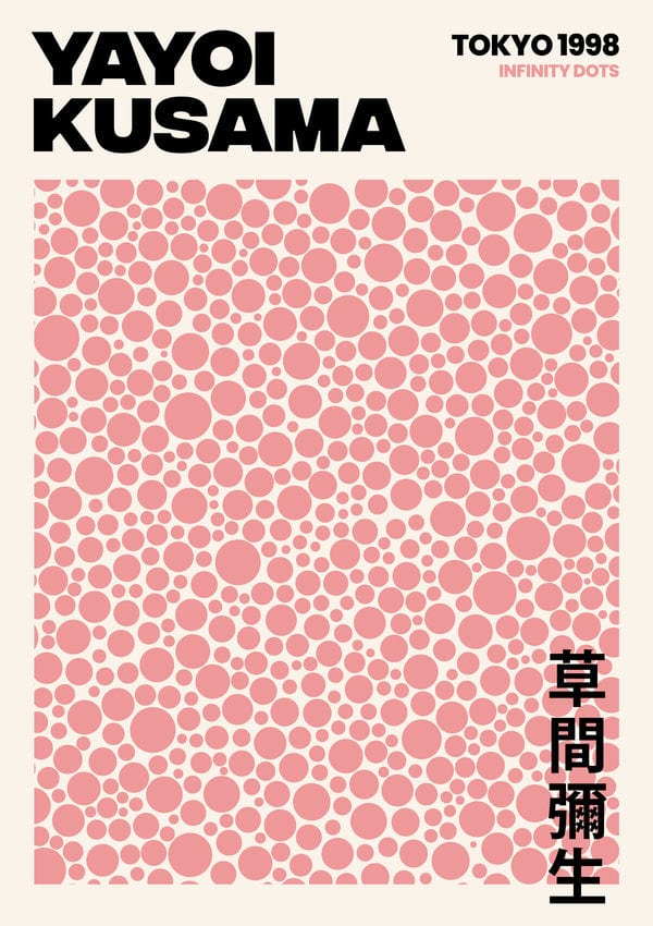 Yayoi Kusama Pink Dots