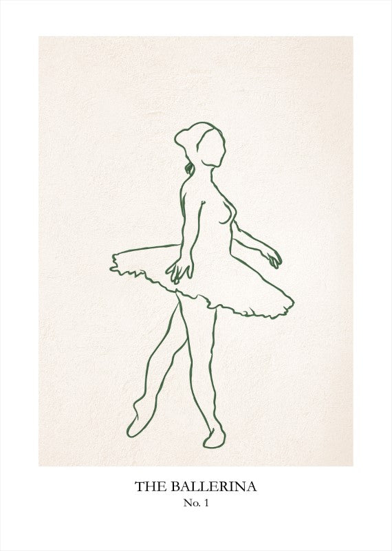 The Ballerina No 1 Plakat - plakatstore